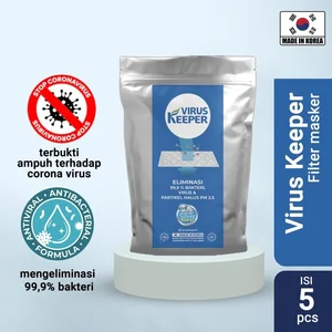Virus Keeper Filter Udara Untuk Masker Made In Korea - Isi 5