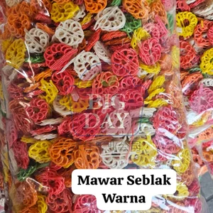 Kerupuk Mawar warna Seblak 5Kg per ball