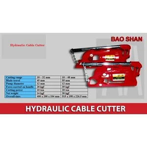 Mesin Potong Besi Hydraulic Wire Cutter 