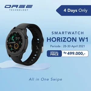 Oase Smartwatch Horizon W1 - 1 Tahun Garansi Resmi By Oppo
