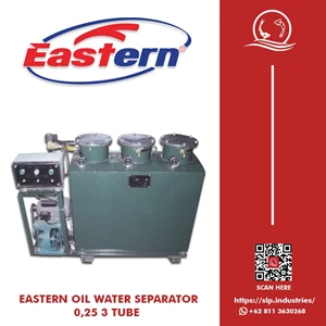Oil Water Separator Pemisah Air Berminyak Kapal Eastern 0.25 M3/ Jam  3 Tabung 
