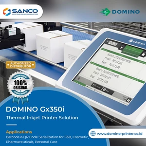 Domino  Printer Gx350i - Printer Coding - Printer Barcode