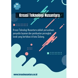 Jasa Pembuatan Website Sesuai Kebutuhan By Kreasi Teknologi Nusantara