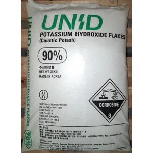 	 Potassium Hydroxide Flake / KOH / Kalium hidroksida Ex Unid Korea