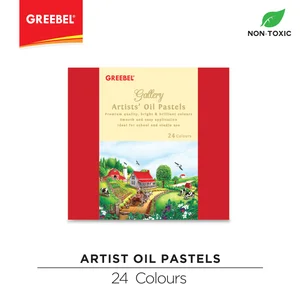 Greebel Artist Oil Pastels 24 Colours Oil & Dry Pastel