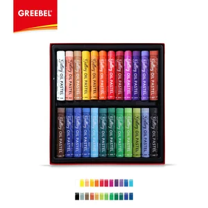 Greebel Artist Oil Pastels 24 Colours Oil & Dry Pastel