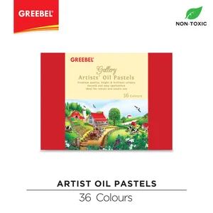 Greebel Artist Oil Pastels 36 Colours Oil & Dry Pastel