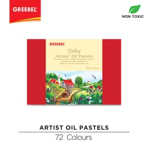Greebel Artist Oil Pastels 72 Colours Oil & Dry Pastel