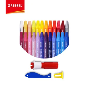 Greebel Kids Oil Pastels 48 Colours Oil & Dry Pastel