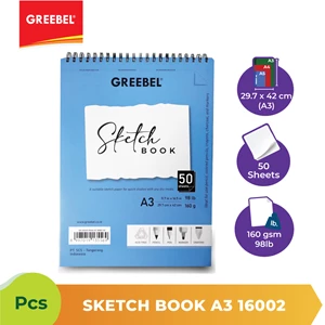Greebel Sketch Book/Buku Gambar Dan Sketsa A3 16002