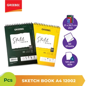 Greebel Sketch Book/Buku Gambar Dan Sketsa A4 12002