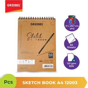 Greebel Sketch Book/Buku Gambar Dan Sketsa A4 12003