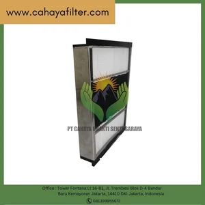 Pra Filter Panel Pemurnian Udara Industri