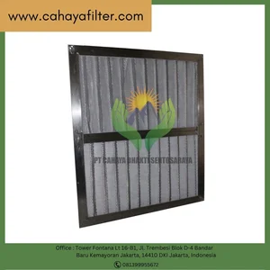 Metal Frame Plate Pre Filter AHU