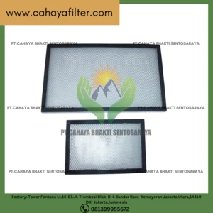 Plate Filter Industrial Air Filter Element Aluminum Construction Easy Installation Durable HVAC Pre-filter