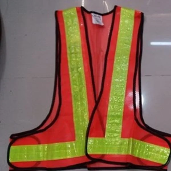 Rompi Jaring V-vest Orange