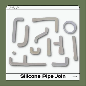 Silicone Pipe Join Support Product Fot Sanitary & Fitting Industry