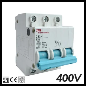 PROMO WEITECH MCB INS COM C32N CIRCUIT BREAKER PEMUTUS SIRKIT 3 P 16A