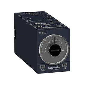 Mini Timer Schneider REXL2TMP7 On Delay (0.1s-100h 2 Pin) 220VAC