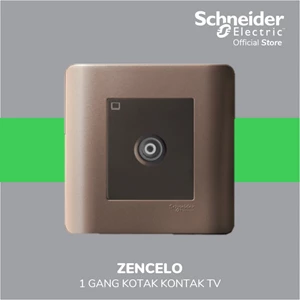 Schneider Electric ZENcelo 1 Gang Kotak Kontak TV Master - E8431TVM_SZ