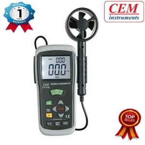 CEM DT-618B Anemometer Air Velocity & Flow Meter