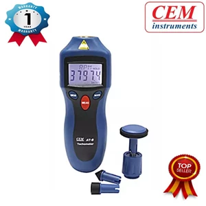 CEM AT-10 Digital Contact / Non-contact Tachometer