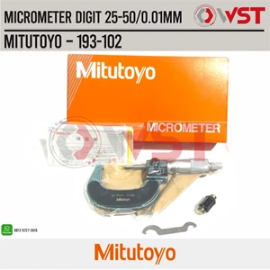 Micrometer Digit 25-50mm Mitutoyo 193-102 0.01mm