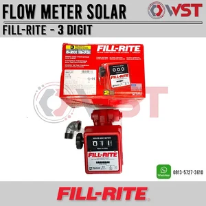 Flow Meter Fillrite 3 Digit 1inch Made in USA