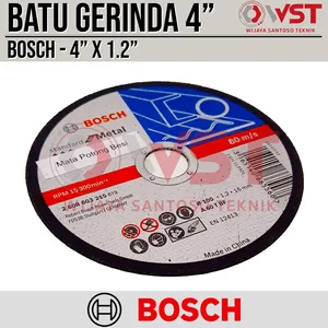  Bosch Batu Gerinda Potong 4inch 4x1.2 A60TBF / Mata Gerinda
