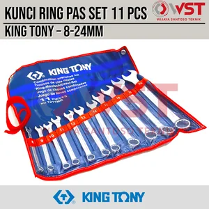 King Tony Kunci Ring Pas Set 11pcs 8-24mm / Kunci Kombinasi Set 8-24