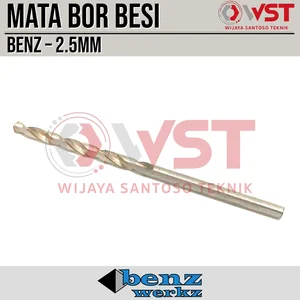 Benz Mata Bor Besi 2.5mm HSS / Mata Bor 2.5 mm