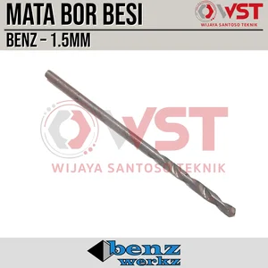 Benz Mata Bor Besi 1.5mm HSS / Mata Bor 1.5 mm