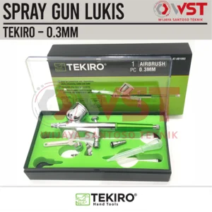 Tekiro AirBrush 0.3mm Cat Lukis Semprot / Sped lukis angin Air Brush