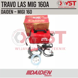 Mesin Las MIG Daiden MIGI 160 Stainless / Tanpa Gas CO2 160a 160 ampere 160ampere