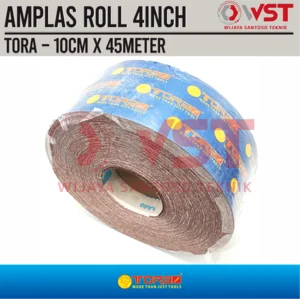 TORA Amplas Roll Grit 60 80 100 120 / Kertas Gosok Rol Ampelas Tukang - 60