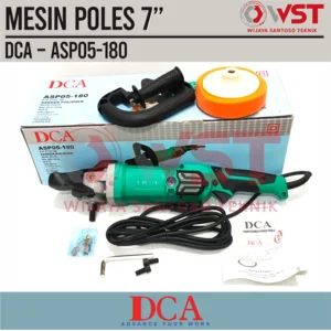 Mesin Poles Mobil 7inch DCA ASP05-180 / Sander Polisher 7inch Pemoles