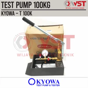Test Pump Manual KYOWA T 100K T-100K T100K 100kg 100kilo 100bar
