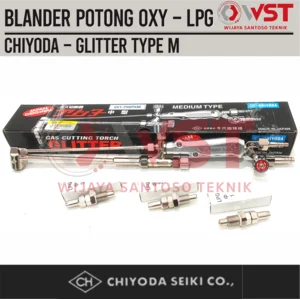 Blander Potong Chiyoda Glitter Type M LPG / Glitter Gas Cutting Torch