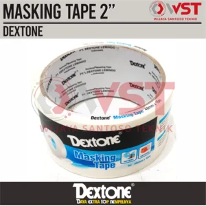 Isolasi Kertas Dextone 2inch 15meter / Masking Tape 48mm / Lakban