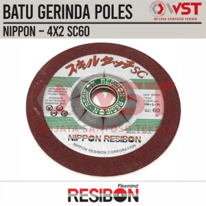 Batu Gerinda Poles Nippon 4x2 SC60 4inch 4" / polishing wheel SC 60