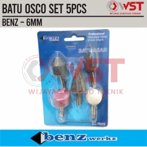 Benz Batu Osco Set 5pcs Osko / Mata Bor Tuner / Batu Gurinda Payung