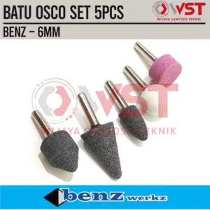 Benz Batu Osco Set 5pcs Osko / Mata Bor Tuner / Batu Gurinda Payung
