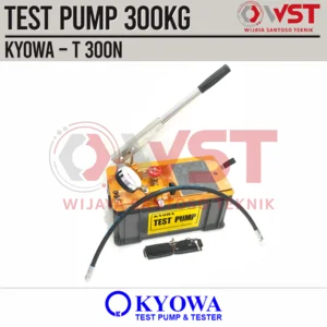 Test Pump Manual KYOWA T 300N T-300N T300N 300kg 300kilo 300bar