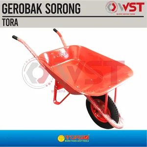 Tora Gerobak Sorong 10kg / Gerobak Pasir Merah / Grobak Dorong