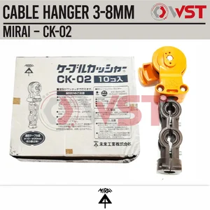 Gantungan Kabel Mirai CK-002 3-8mm / Cable Hanger CK 002 CK002