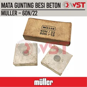 Mata Pisau Gunting Besi Beton MULLER 60N/22 / 60N/18