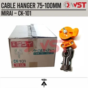 Gantungan Kabel Mirai CK-101 75-100mm / Cable Hanger CK 101 CK101