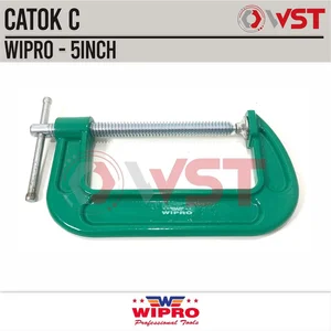 Wipro Catok C 5" / Klem C 5inch 12.5cm / Clamp C 5 Inch Penjepit Klem
