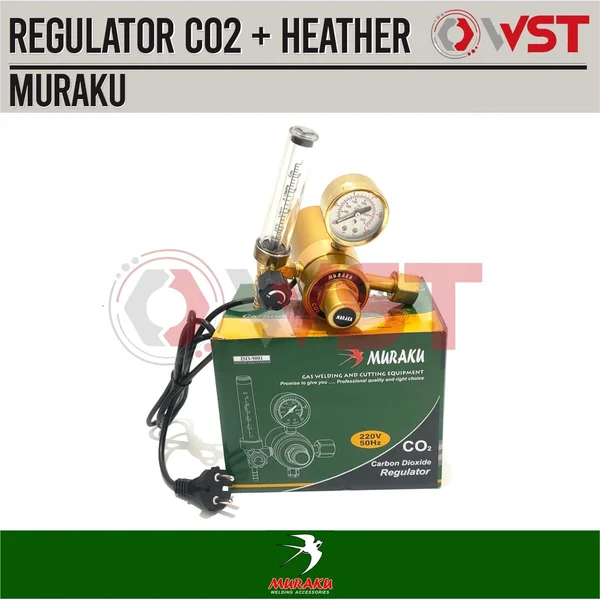 Muraku Regulator CO2 + heater / Regulator CO 2 with heater Pemanas