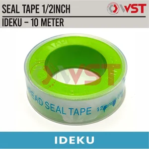 Ideku Seal Tape 1/2inch / Isolasi Pipa Keran Kran / Sil Tape 1/2"